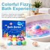 Ocean Theme Bath Bomb Set with Hidden Sea Creature Charms,
