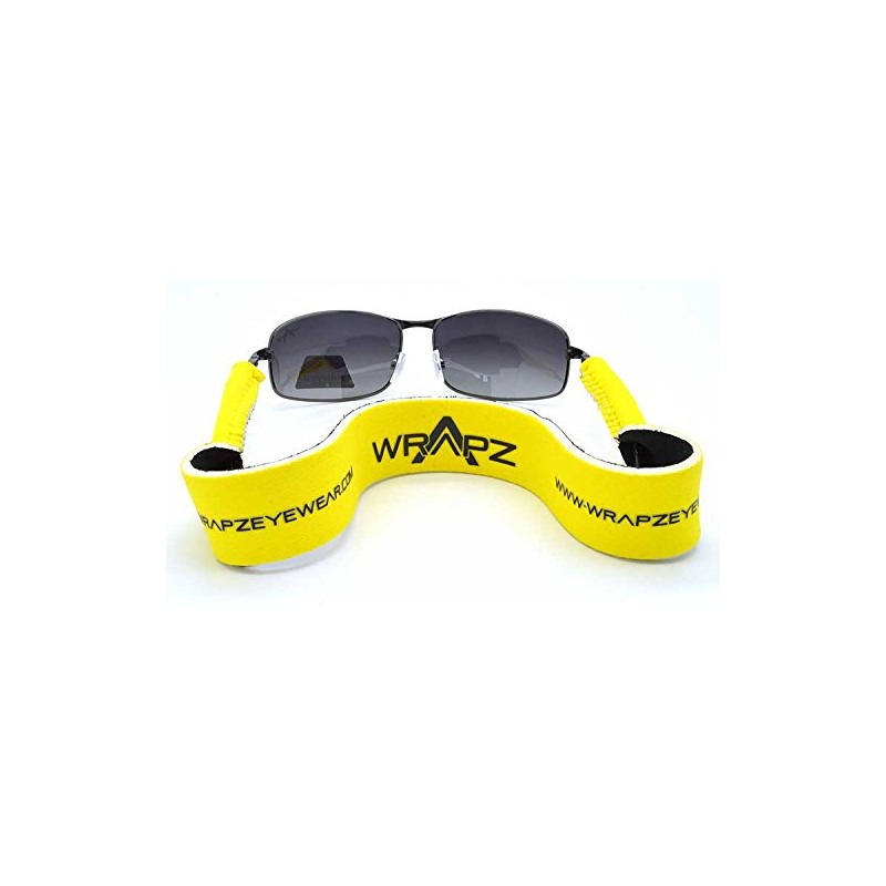WrApz Bright Yellow Neoprene Floating Glasses Retaining Strap