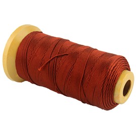 Twisted Nylon Line Twine String Cord for Gardening Marking DIY Projects Crafting Masonry (Brown, 1mm-656 feet)