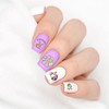 Corgie Easter Clear Water-Slide Nail Designs