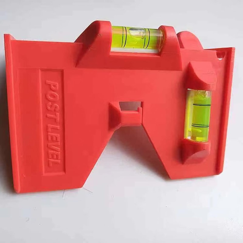 2 Pcs Magnetic Post Level for Pipe, Post and Beams