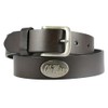 ZEP-PRO NCAA Mississippi Old Miss Rebels Leather Concho Belt, Brown,