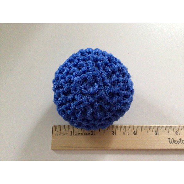 Nylon Netting Double Scrubbies Made in the USA (Royal Blue)