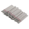 50pcs Inverted Cone Shape Nail Polishing Grinding Head Nail Art