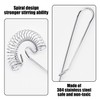 1 Piece Stainless Steel Egg Beater, Spiral Whisk, Mini Egg