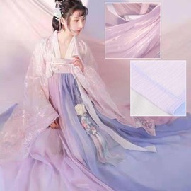 [Giyomi] Hanfu Fairy Dress Chinese Dress Classical Beauty Dress Photography Court Style Traditional Halloween Cosplay Costume Women Girls Ladies Stage Costume Embroidery Long Sleeves Trailing Hem Wide
