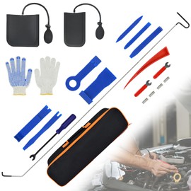 Exzzauk Portable Repair Tools, Stainless Steel Pin Puller Tool Set Professional Car Tool Kit, 23 PCS