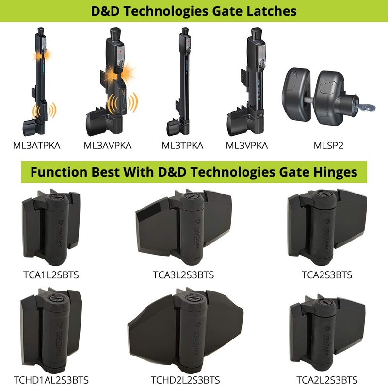 D&D Technologies ML3TPKAWT MagnaLatch Top Pull, Pool & Child Safety