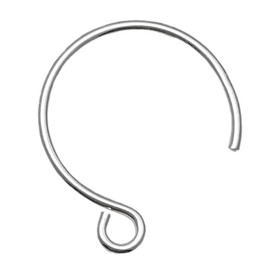 10 pcs .925 Sterling Silver Ear Wire Earwires Hoop French Hook Earring Connector/Findings/Bright