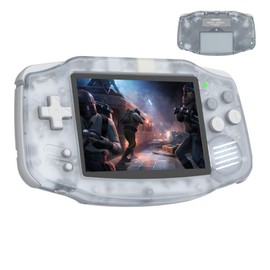 RG 34XX Retro Handheld Game Console with Linux 64-bit System 3.4-inch IPS Screen Compaired with32GB+ 64GB TF Card 3500mAh Battery and Video Player Supports Formats Glacier Blue