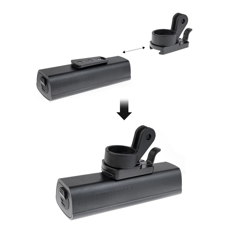 YYunying Bicycle Light Mount Adapter Compatible with TWIN KLE Series