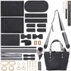 WADORN DIY PU Leather Shoulder Bag Making Kit, DIY Leather
