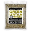 Gorilla Food Co. Green Lentils Whole Dried - 400g