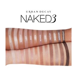 Urban Decay Naked3 Eyeshadow Palette, 12 Rosy Hues for Increased Glow or Smokey Looks, Professional-Quality Brush Included, 15.6g