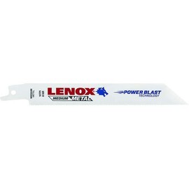 Lenox Tools - 20566618R LENOX Tools Metal Cutting Reciprocating Saw Blade with Power Blast Technology, Bi-Metal, 6-inch, 18 TPI, (Three Pkg(s) - 5/PK)