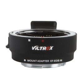 VILTROX Lens Adapter Converter Auto Focus for Canon EF EF-S Mount Lens to Canon EOS M EF-M M2 M3 M10 M6 M5 M100 M50