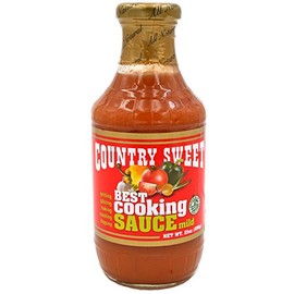 Country Sweet Sauce - Premium Cooking and Finishing Sauce (Mild, 21 ounces)