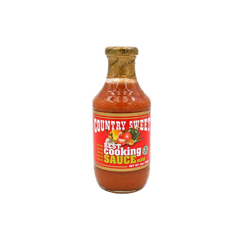 Country Sweet Sauce - Premium Cooking and Finishing Sauce (Mild,