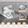 9 Piezas Juego Accesorios para Baños Toalleros Acero Inoxidable Acero