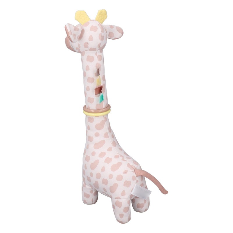 Plush Giraffe Teether Toy Fun Teether Design Cute Infant Plush