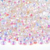 Blinginbox 5000pcs Flatback Rhinestones,Silver Backing Resin Non Hotfix Rhinestones Large