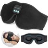 Music Eye Mask Sleep Headphones, Bluetooth Wireless 3D Sleep Mask