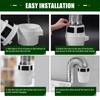 Upgraded Version - VIWINVELA 3 IN 1 Indoor Dryer Vent