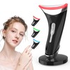 Yeerain Face Massager Against Wrinkles, EMS Face Massager with 4