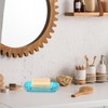 Self-Draining Soap Dish, Pack of 2 Soap Dish Sink, Plastic