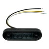 MelTruck® 2 x LED Marker Light Flat and Round Rubber