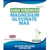 Magnesium Glycinate Supplement, High Strength, 60 Vegetarian Capsules