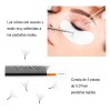 Nagaraku Extensiones De Pestañas 5d W Shape 8-15mm Mix