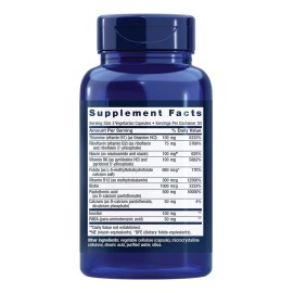 Complejo B Completo 60cáps Con Biotina Apoyo Sistema Nervios