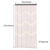 Retro String Curtain, Door Curtain, Wooden Bead Curtain, Divider Window