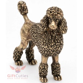 Bronze Figurine of Poodle dog