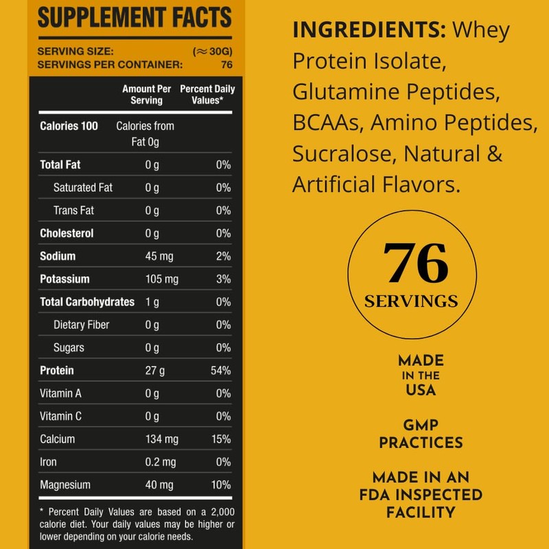 RSN Royal 100% Isolate Protein Powder | 27g Protein Isolate