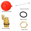 Float Ball Valve Plastic Water Float Valve Mini Plastic Float