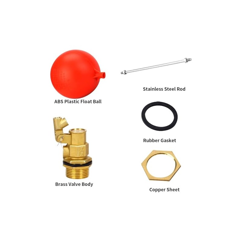 Float Ball Valve Plastic Water Float Valve Mini Plastic Float