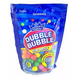 Dubble Bubble Gum Balls Machine Size Refills, 7 Ounce