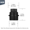 EATAKWARD 24 PCS Wheel Lug Nut Cap Covers 15646250 Replacement