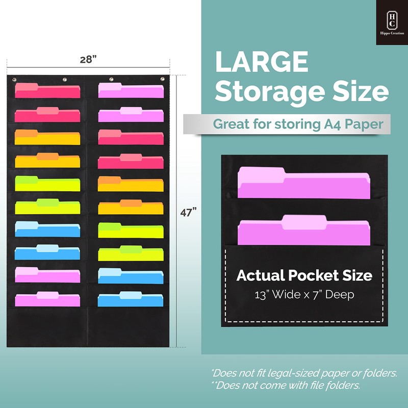 Pocket Charts (20 Pockets)