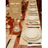 Stapava 30 Pcs Black Silverware Set, Gorgeous Retro Royal Silverware