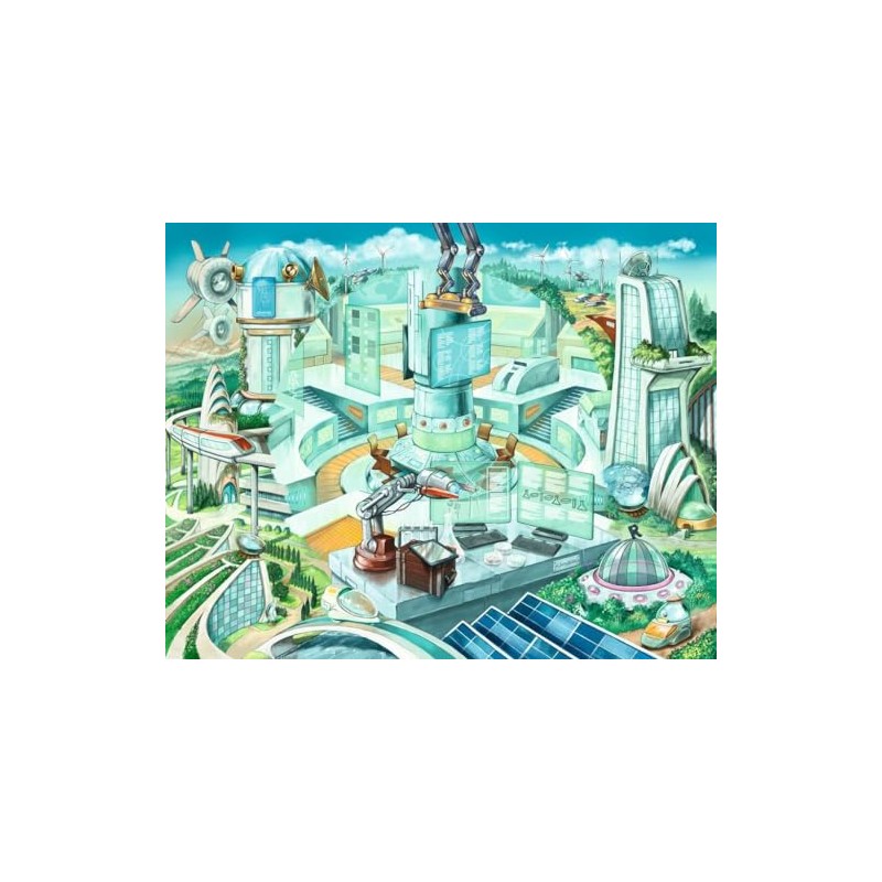 Ravensburger 17448 Exit The Circle 17448-Anno 2083-919 Pieces Jigsaw Puzzle