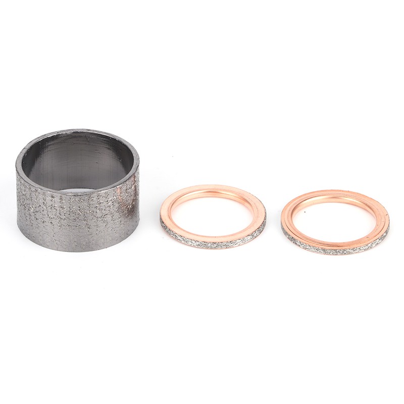 Copper Motorcycle Exhaust Pipe Gasket Seal Washer Fits for Yamaha