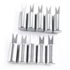 Sarini 10PCS Stainless Steel Barbecue Fork Portable Sweet Corn Food