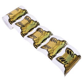 WOONEKY 1 Roll Nail Art Extension Stickers Nail Form Guides for Women Men Easy to Use for Home Salon and