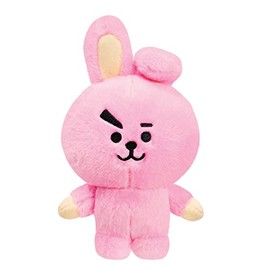 Aurora: Peluche BT21 Cooky - Muñeco de Peluche Original - 17 cm - Merchandising Oficial, Rosa