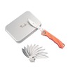 Tungyi Daily Pocket Folding Utility Knife with 10 Replaceable Quick