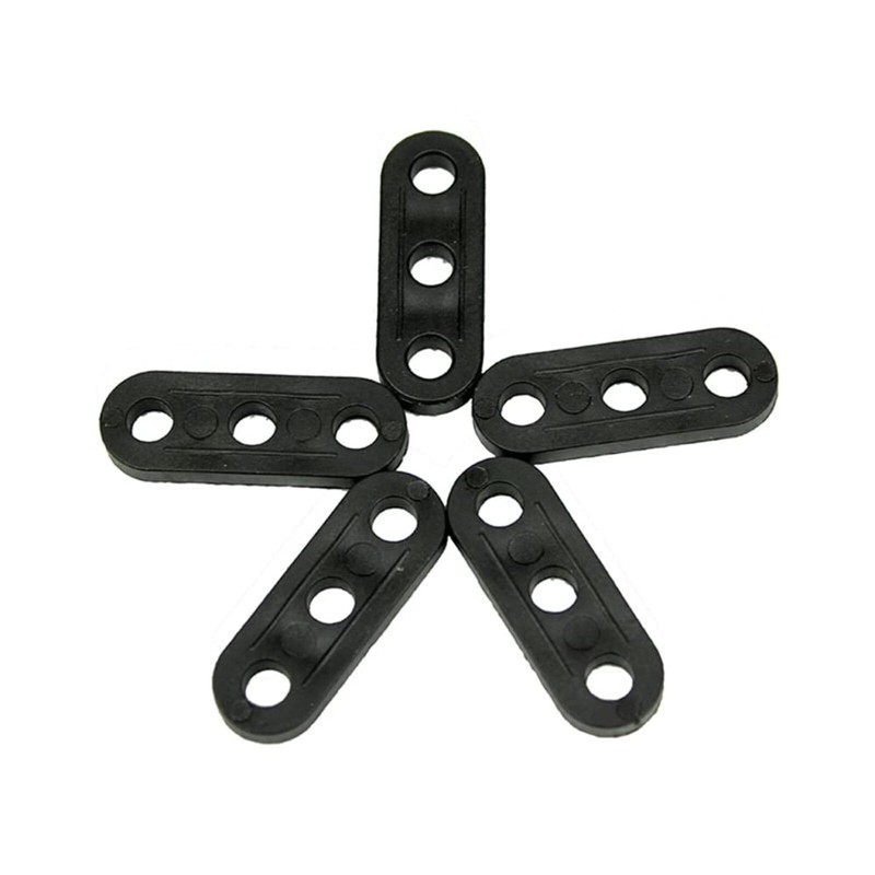 FYHJNC 20Pcs Black Plastic Tent Rope Fasteners, Sturdy Tents Rope