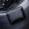 WEZCHUGHAOL Car Side Pocket Organizer, PU Leather Storage Pocket Pouch